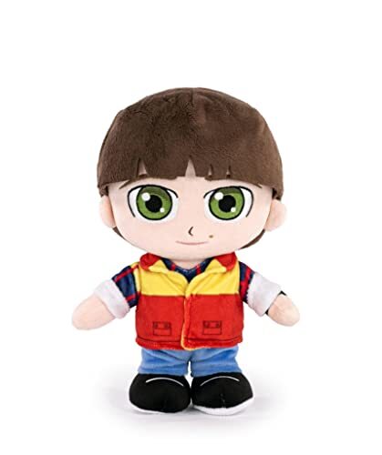 Famosa Softies - Stranger Things pluche will, zachte pop, 26 cm, zachte textuur en vulling van 100% gerecycled vezelmateriaal, voor fans van de serie en kinderen vanaf 12 maanden, (760021117)