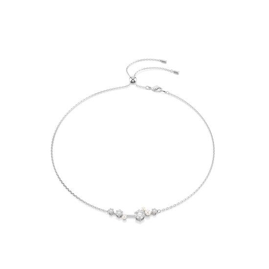 Swarovski Constella Bars Ketting - Zilverkleurig - 48 cm