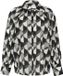 s.Oliver Chemisier Manches Longues Coton Gris Foncé Coupe Droite Femme 46