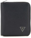 GUESS Milano Zip Around Portefeuille Noir zwart