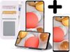 LUQ Book Case hoesje voor Samsung Galaxy A42 - Wit