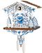 Engstler 330 Q blau Coucou horloge Quartz horloge mural Bois Bleu Brun Blanc Chiffres romains Pile