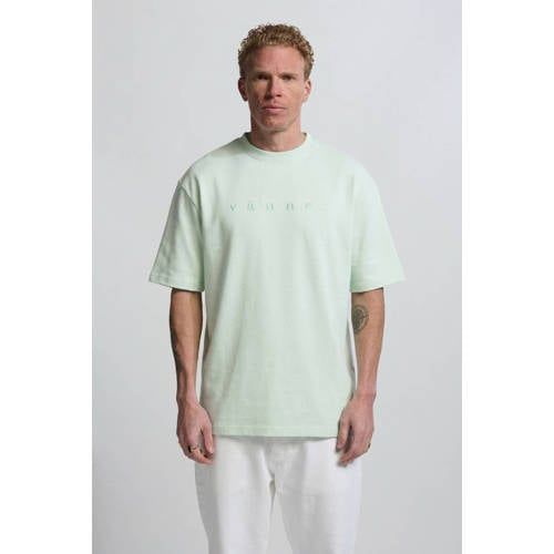 Vänner oversized T-shirt lichtgroen