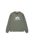 ALPHA INDUSTRIES Basic sweatshirt met capuchon voor heren, Donkere Olijf