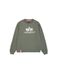 ALPHA INDUSTRIES Basic sweatshirt met capuchon voor heren, Donkere Olijf
