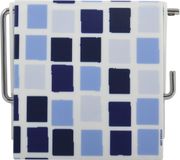 MSV Toiletrolhouder Blauw - Toiletpapierhouder voor Wandmontage - WC-Papierhouder 13x15x11,5 cm - WC Papier Dispenser
