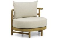 Santika Furniture Santika Kayu lounge tuinstoel