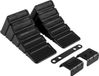 JBM Tools Blocs de roues noir