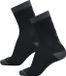 Hummel 2-Pack Element Indoor Sport Socks - Men's - Size 46-48 - Black/Asphalt