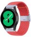 By Qubix Qubix - Braided Nylon Watch Strap for Huawei Watch GT 6 / GT 7 - 41mm - Light Red