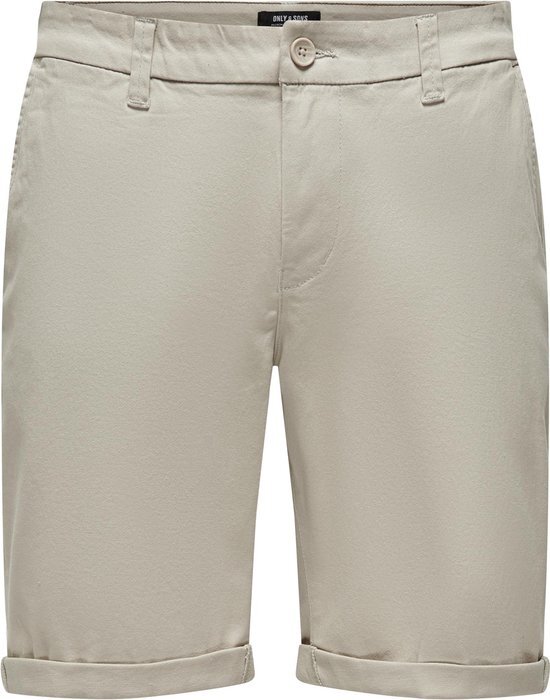 ONLY &amp; SONS ONSPETER LIFE REGULAR 0013 SHORTS NOOS Heren Broek - Maat L