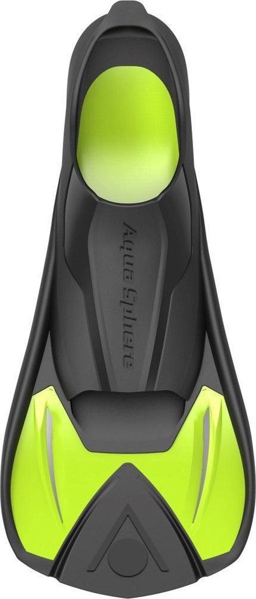 Aquasphere Microfin Zoomers - Adults - Yellow/Black - Size 42/43