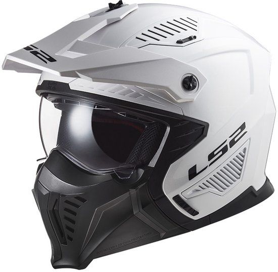 LS2 OF606 Drifter Solid Wit 06 Multi Helm - Helm