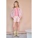 NONO faux fur jas - roze