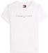 Tommy Jeans T-shirt Coupe ajustée T Shirt Dw0dw18398 Ybl Ecru Femme Taille - XS