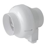 Ventilatie LINEAV12 Ventilatie LINEAV12 centrifugaalventilator voor ventilatieleidingen, wit, diameter 120 mm / 5 inch