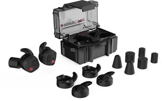 PerfectPro Earbuds oordoppen bluetooth H-10 - Zwart - 29dB