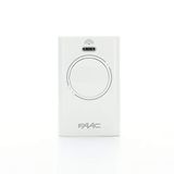 787007 FAAC 787007 Automatisering poort afstandsbediening XT2 433 SLH LR Transmitter 2 kanalen wit 433 MHz