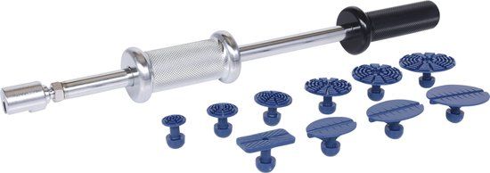 KS Tools 140.2510 Set profi uitdeukglijhamers, 11-dlg