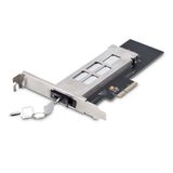 StarTech.com M.2 NVMe SSD naar PCIe x4 Adapter - Hot-Swap - PCIe 4.0 - Zwart/Zilver