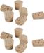 Rayher Hobby Kurken van 22 x 19 mm - Decoratiemateriaal - Hobby materialen van kurkdoppen - bruin