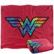 WONDER WOMAN LOGO Silky Touch Super Zachte Sprei Deken 152 x 127 cm