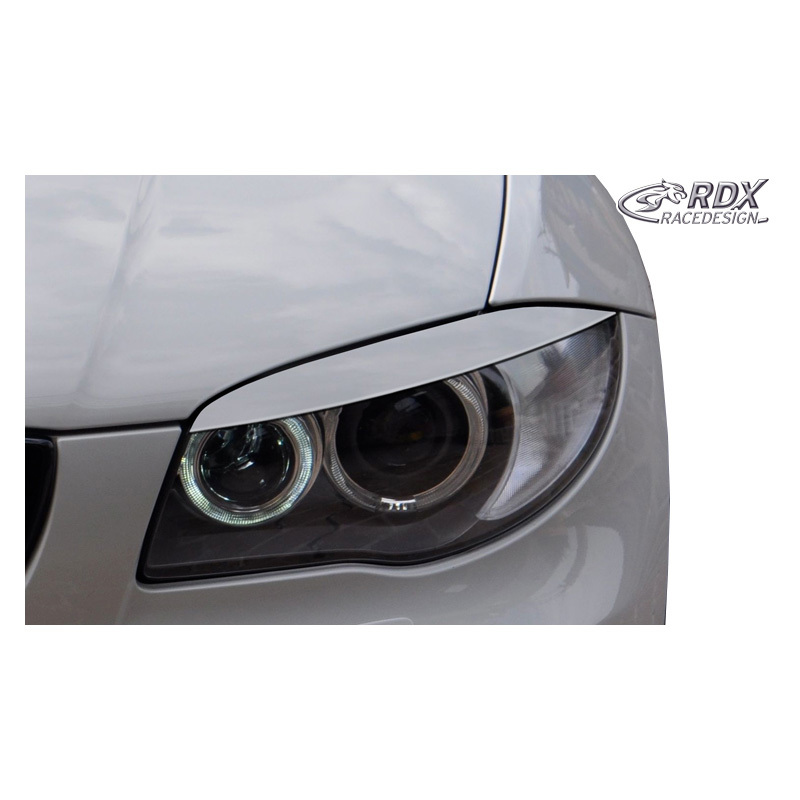 RDX Racedesign Koplampspoilers BMW 1-Serie E81/E82/E87/E88 (ABS