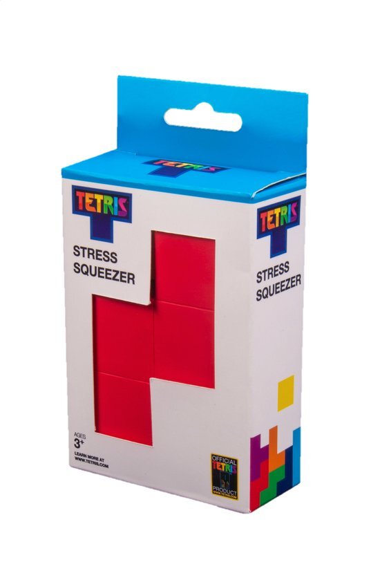 FIZZ Creations Tetris - Rode Z vorm - anti-stress knijper