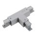 GLOBAL Trac GLOBAL Nordic T-stuk vast 90gr. tbv. rail grijs links 5050051