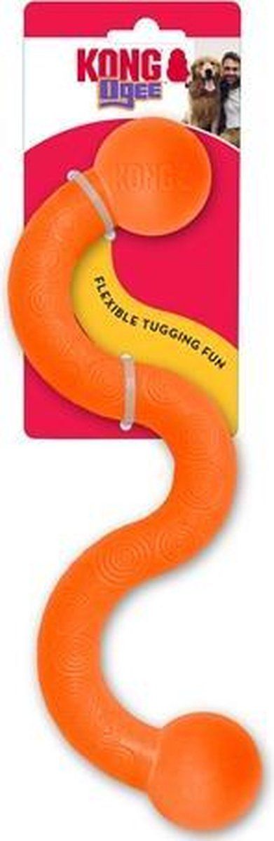 Kong Ogee TPR Foam Stick Drijvend Assorti - 38x11x6 cm - Oranje/Paars
