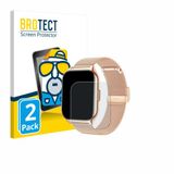 BROTECT - Screenprotector voor APAUK Smartwatch 2.01" - Folie Beschermfolie matte 2 Stuks
