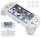Gorliskl Beschermhoes met handvat en knop L2 R2 voor Sony Playstation PS Vita 2000 PSV 2000 PS Vita Slim (wit)