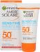 Garnier Ambre Solaire Lotion de protection avancée pour le visage et le cou SPF 50+ - 50ml