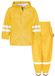 Playshoes kinderregenjas, regenset met korte broek, Basic 408349, Unisex, Geel, Polyester, Kinderen, Maat 80