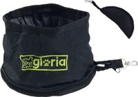 Gloria Vouwbare Dierenbak Polyester (18 x 18 cm) Zwart