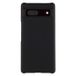 Google Pixel 7a Coque en Plastique Caoutchouté - Noire