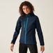 Regatta Jas Hiking Dames Waterdicht Ademend Windbestendig Blauw Polyester