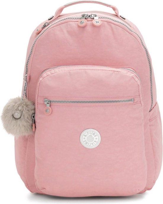 Kipling SEOUL Rugzak, 27 Liter, 15 inch laptopvak - Bridal Rose