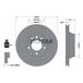 Textar Lot De 2 Disques De Frein 92122005 Audi