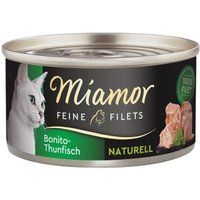 Miamor Feine Filets Naturelle Bonito-tonijn 24x80 g