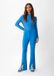 comma casual identity comma - Vrouwen - Slim: broek van een viscosemix - W36 x L32 - koningsblauw