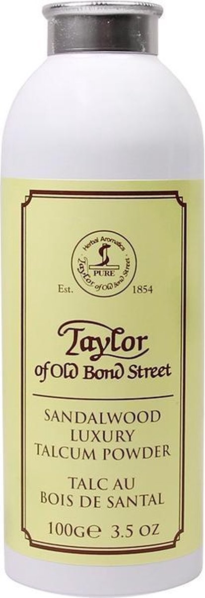 Taylor of Old Bond Street Taylor of Old Bond Str. talkpoeder Sandelhout 100gr