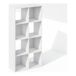Furinno Pelli Kubieke opbergkast, boekenkast, boekenplank, 8-kubus, wit