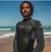 O'Neill Heren Reactor II 3/2mm Rug Ritssluiting Wetsuit - Zwart Grijs - XXXL