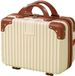 OEM Vinatio Handels GmbH Make-uptas - Reistas - 32×15×23 cm - Kleine koffer - Draagbaar - Harde make-uptas - 14 inch - Handtas - Gebroken wit