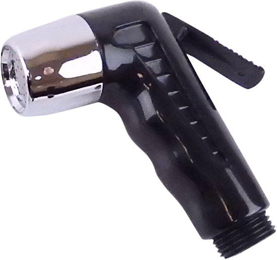 WillieJan Knijp handdouche HD037 - ABS - Zwart met Chroom