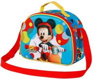Karactermania Disney Mickey Mouse Scooter 3D Thermische Lunchtas met Trolley Bevestiging Blauw