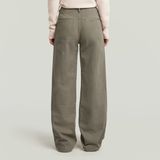 G-Star Deck 2.0 High Loose Chino Dames Turfgroen Maat 28/30