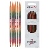 KnitPro Symfonie 2 Dubbele Puntige Naalden 8" (20cm) | 6.5mm