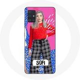 Maniacase Hoesje voor Samsung Galaxy A71 Volg je dromen Sofía Go! vive a tu manera